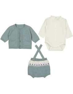 Conjunto 3 piezas recién nacido 2