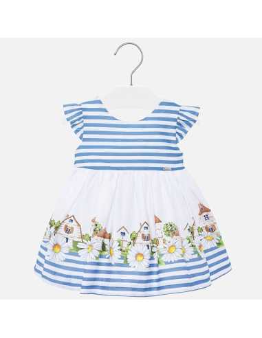 VESTIDO COMBINADO CENEFA