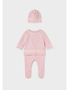 Conj. polaina y gorro tricot 2