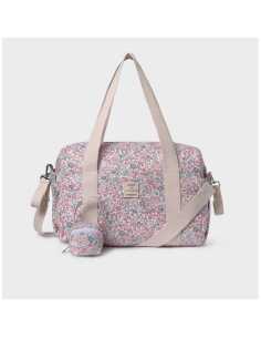 Bolso con accesorios estampado bebé 2