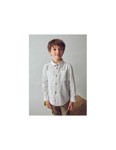 Camisa cuadros niño