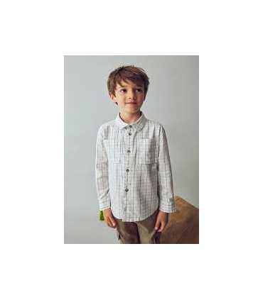 Camisa cuadros niño