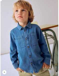 Camisa vaquera niño