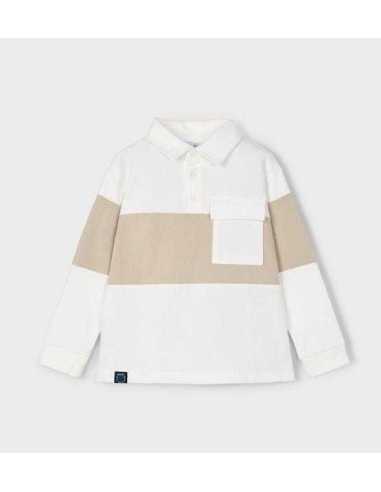 Polo punto rayas niño