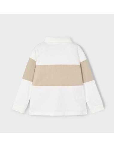 Polo punto rayas niño