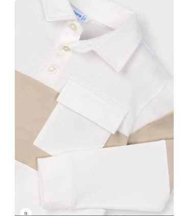 Polo punto rayas niño