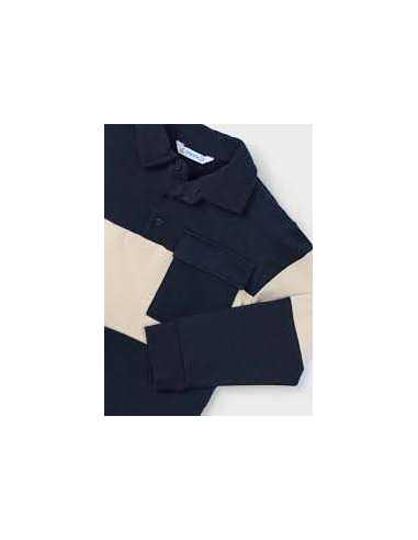 Polo punto rayas niño