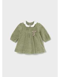 Vestido tundosado recién nacida