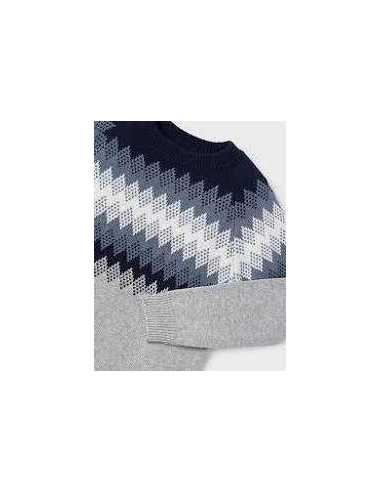 Jersey jacquard posicionado niño