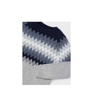 Jersey jacquard posicionado niño