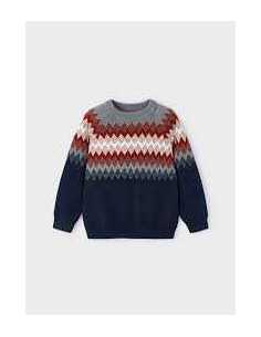 Jersey jacquard posicionado niño