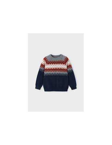 Jersey jacquard posicionado niño