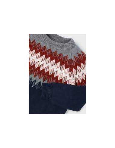 Jersey jacquard posicionado niño