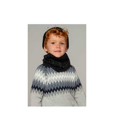 Jersey jacquard posicionado niño