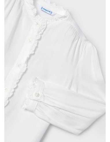 Blusa volantes niña