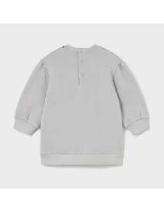 Vestido felpa gráfica bebé 2