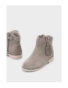 Botín piel serraje niña