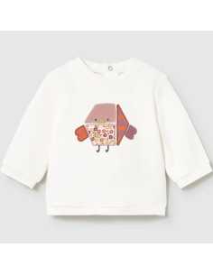 Chándal con chaleco estampado recién nacida 2