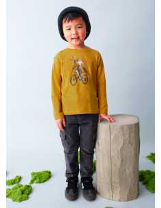 Camiseta dinosaurio niño