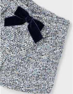 Pantalón corto lazo niña