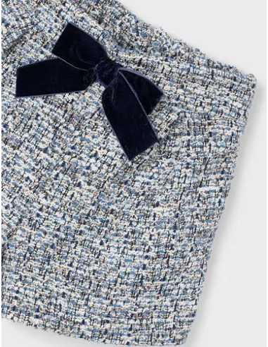 Pantalón corto lazo niña