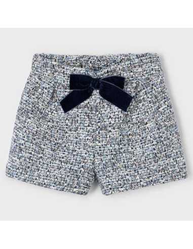 Pantalón corto lazo niña