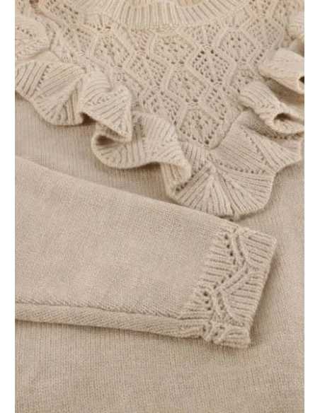 Jersey tricot calados niña