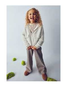 Sudadera cremallera niña