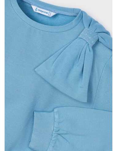 Sudadera lazo niña