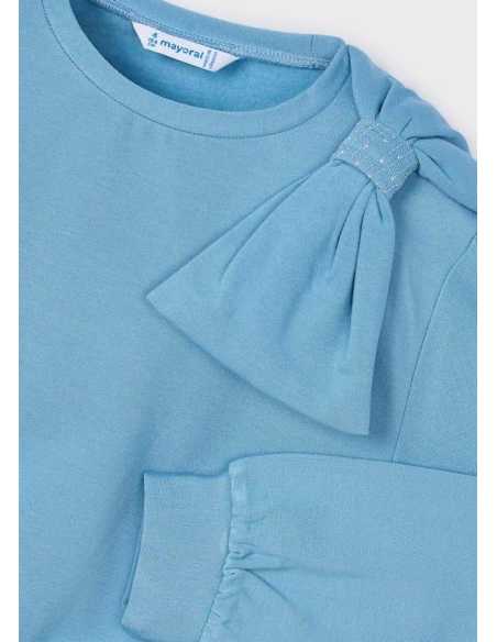 Sudadera lazo niña
