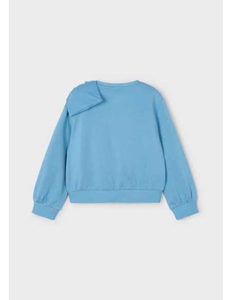Sudadera lazo niña
