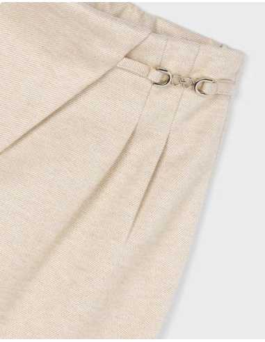 Pantalón punto pinzas niña