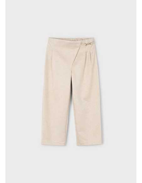 Pantalón punto pinzas niña