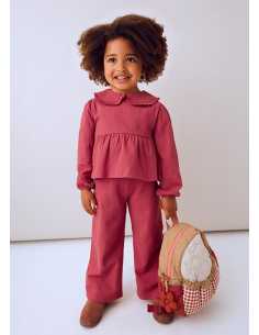 Conjunto pantalón y jersey niña