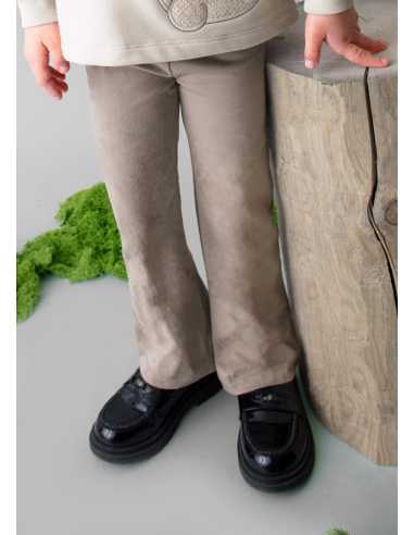 Conjunto legging y sudadera bordado niña