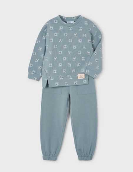 Chándal estampado niña