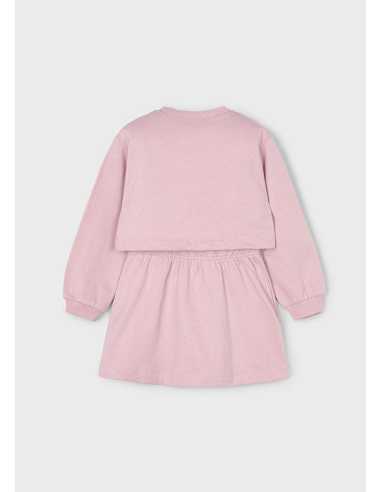 Vestido con sudadera niña