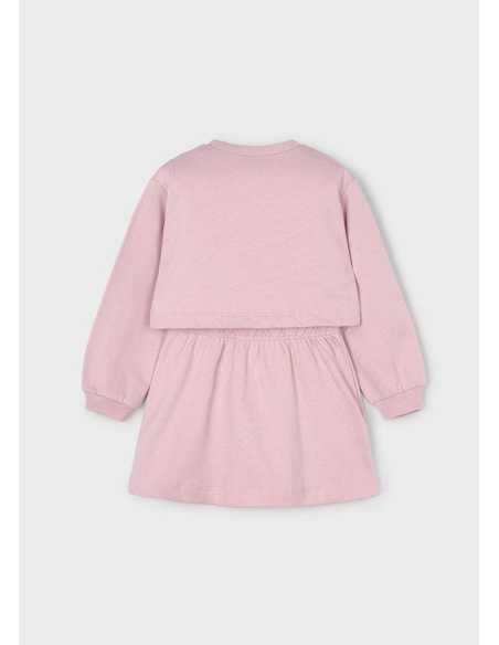 Vestido con sudadera niña