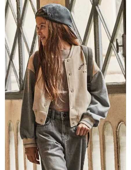 Sudadera beisbolera chica