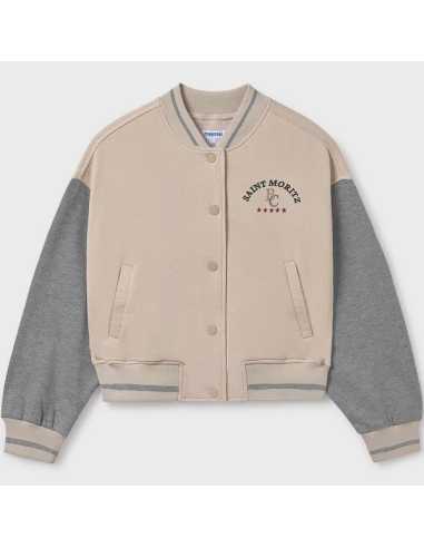 Sudadera beisbolera chica