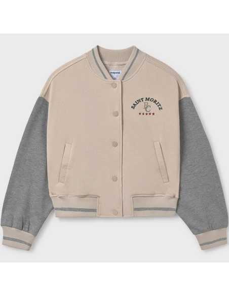 Sudadera beisbolera chica