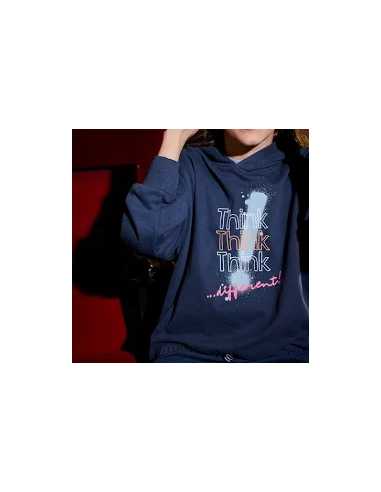 Sudadera larga niña