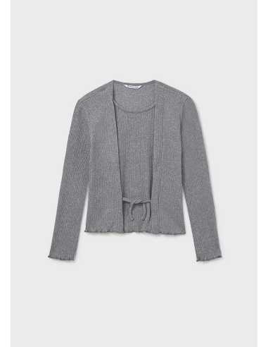 Rebeca top canalé chica