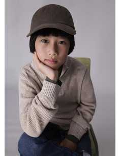 Jersey cuello cremallera chico