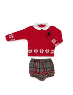 CONJUNTO PANTALON CUADROS CENEFA ESTRELLA