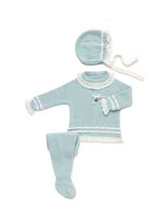 CONJUNTO 3.P LORZAS EMPIECE CALADO 2