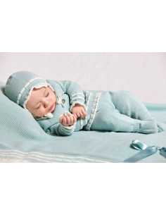 CONJUNTO 3.P LORZAS EMPIECE CALADO