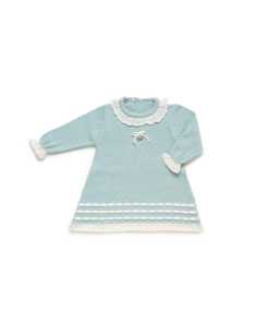 VESTIDO PUNTO LORZAS PUNTILLA 2