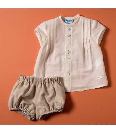 CONJUNTO BEBE NIÑO CEREMONIA COCOTE:
