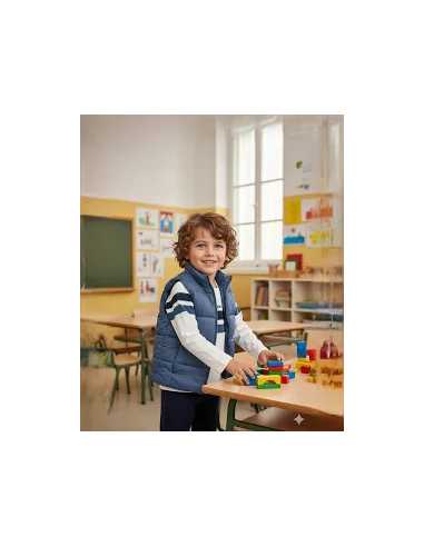 Conjunto chaleco 3 piezas niño